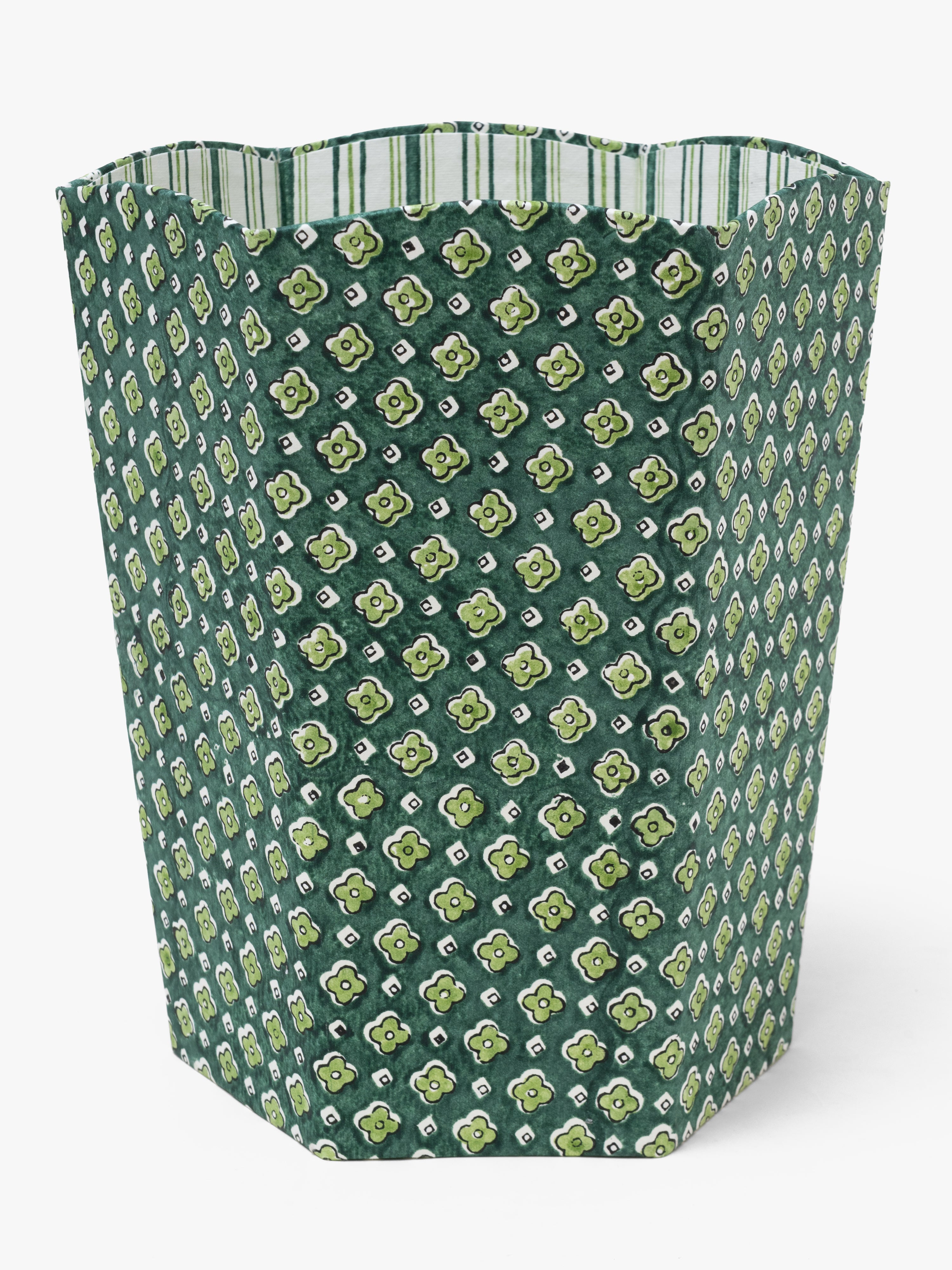 Scallop Collapsible Storage Bin - Khuka