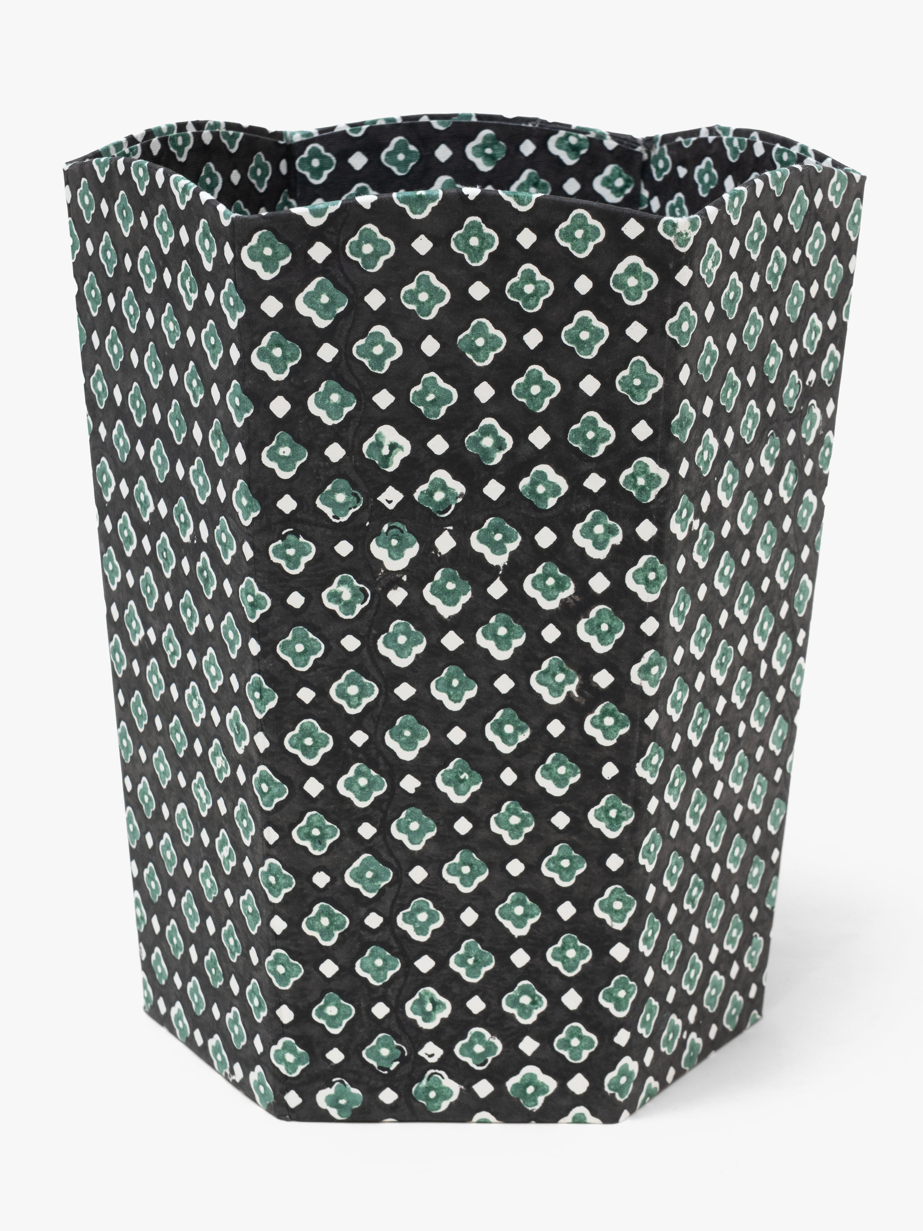 Scallop Collapsible Storage Bin - Khuka