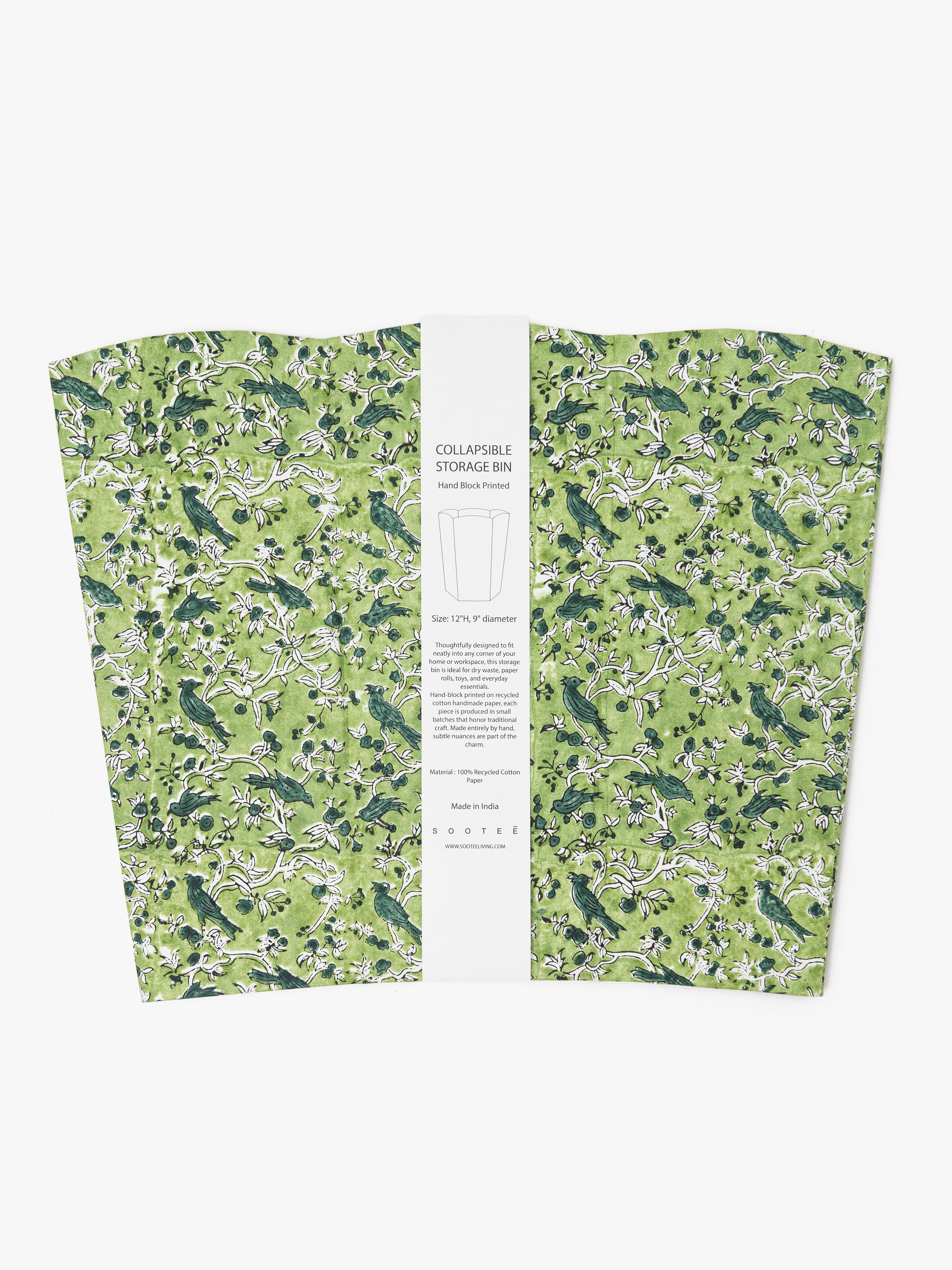 Scallop Collapsible Storage Bin - Atisun