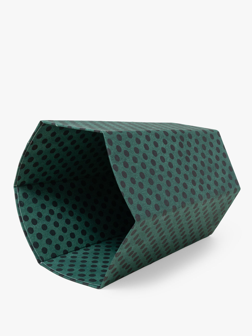 Scallop Collapsible Storage Bin - Polka