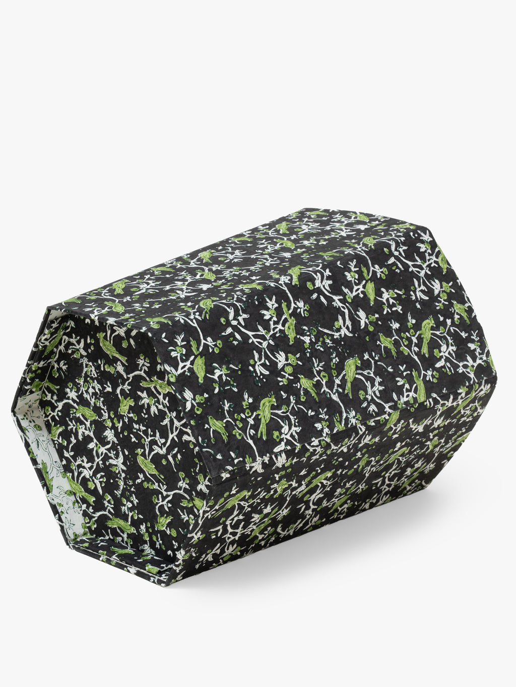 Scallop Collapsible Storage Bin - Birds of the Meadow