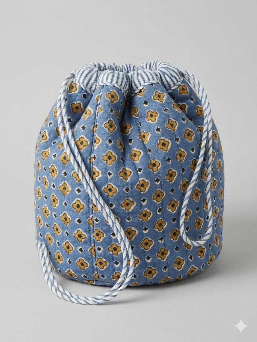 Sapphire Woodland Drawstring