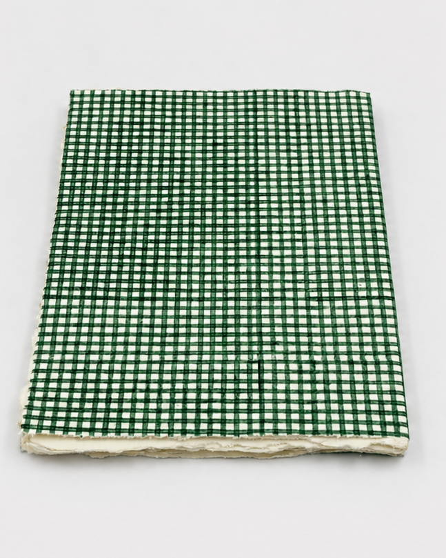 Hand Block-Printed Journal - Grid